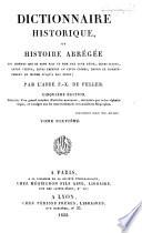 Dictionnaire historique, ou Histoire abrégée des hommes qui se sont fait un nom par leur génie, leurs talens, leurs vertus, etc. depuis le commencement du monde jusqu'à nos jours. Cinquième édition, enrichie d'un grand nombre d'articles nouveaux et corrigée. [By L. G. L.]