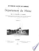 Dictionnaire illustré des communes du Département du Rhône