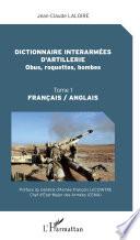 Dictionnaire interarmées d'artillerie