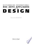 Dictionnaire international des arts appliqués et du design