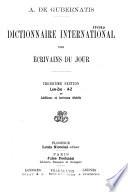 Dictionnaire international des écrivains du jour