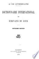 ...Dictionnaire international des écrivains du jour