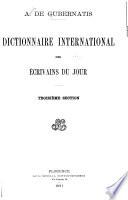 ...Dictionnaire international des écrivains du jour