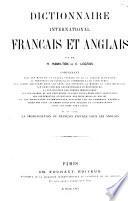 Dictionnaire international français et anglais
