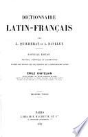 Dictionnaire latin-français