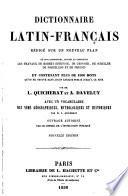Dictionnaire latin - français