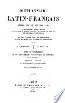 Dictionnaire latin-français rédigé sur un nouveau plan