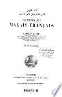 Dictionnaire Malais-Francais
