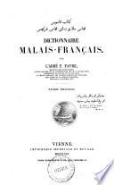 Dictionnaire malais-francais