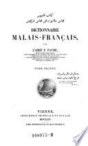 Dictionnaire Malais - Francais