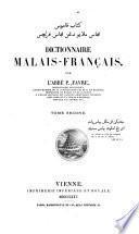 Dictionnaire malais-français