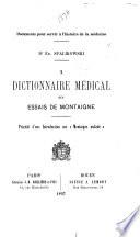 Dictionnaire médical des Essais de Montaigne