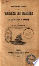 Dictionnaire moderne des termes de marine et de la navigation à vapeur