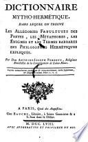 Dictionnaire mytho-hermétique