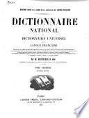 Dictionnaire national, ou Dictionnaire universel de la langue française