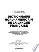 Dictionnaire nord-américain de la langue française