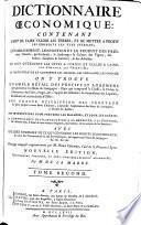 Dictionnaire oeconomique ... de conserver sa sante. Nouv. ed. corrigee et augmentee par M. de la Marre