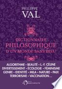 Dictionnaire philosophique d'un monde sans dieu