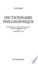 Dictionnaire philosophique