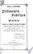 Dictionnaire poétique