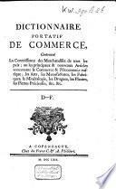 Dictionnaire portatif de commerce