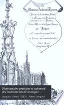 Dictionnaire pratique et raisonné des instruments de musique anciens et modernes