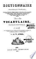 Dictionnaire provençal-français...