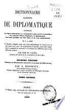 Dictionnaire raisonné de diplomatique