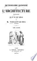 Dictionnaire raisonné de l'architecture française du XIe siècle