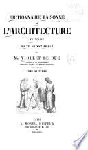 Dictionnaire raisonné de l'architecture française du XIe siècle