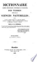 Dictionnaire raisonne, etymologique, synonymique et polyglotte