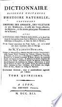 Dictionnaire raisonné universel d'histoire naturelle