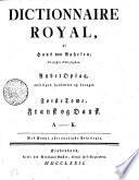 Dictionnaire Royal