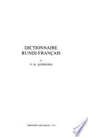 Dictionnaire rundi-français