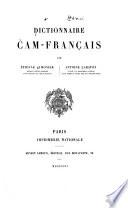 Dictionnaire čam-français