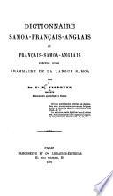Dictionnaire samoa-français-anglais et français-samoa-anglais