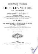 Dictionnaire synoptique de tous les verbes de la langue française