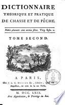 Dictionnaire Théorique Et Pratique De Chasse Et De Pêche