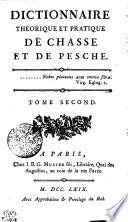 Dictionnaire theorique et pratique de Chasse et de Pesche