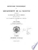 Dictionnaire topographique de la France