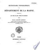 Dictionnaire topographique de la France