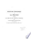 Dictionnaire topographique du département de l'Eure