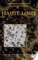 Dictionnaire topographique du département de la Haute-Loire