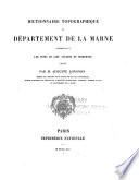 Dictionnaire topographique du département de la Marne