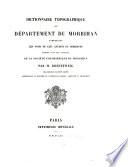Dictionnaire topographique du département du Morbihan