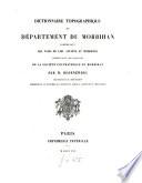 Dictionnaire topographique du département du Morbihan