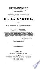 Dictionnaire topographique, historique et statistique de la Sarthe