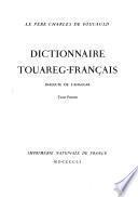 Dictionnaire touareg-français