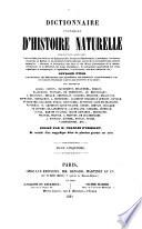 Dictionnaire universal d'histoire naturelle