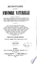 Dictionnaire universel d'histoire naturelle